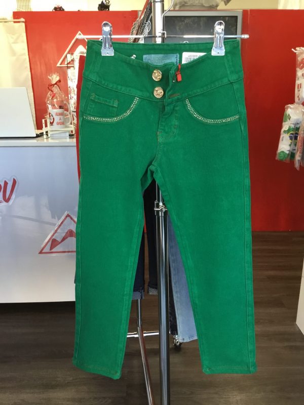 Jeans Verde Lacoco - Imagen 5